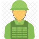 Bewaffnet Soldat Militar Symbol