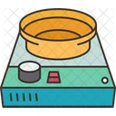 Soldering Pots Heating Icon