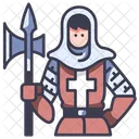 Soldier Knight Medieval Icon