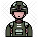 Soldier Military Army Icon