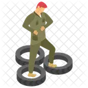 Soldier Military Person Fighter Icon