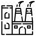 Solid Particles Gases Emissions Icon