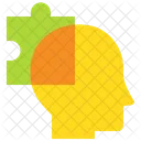 Solution Puzzle Head Icon