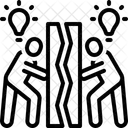 Solving Crack Splitting Symbol