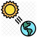 Sonnenfleckenaktivitat Symbol