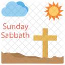 Sabbat Siebter Tag Symbol