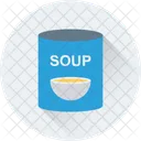 Sopa Enlatados Supermercado Icono