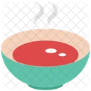 Sopa Tazon De Fuente Caliente Icono