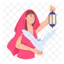 Sorcerer Woman  Icon