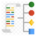 Sorting Data Grouping Icon