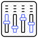 Sound Adjustment Control Level Icône