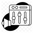 Sound Mixer Computer Adjust Icon