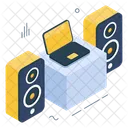 Sound Speakers Sound System Loudspeakers Icon