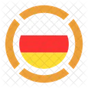 South Ossetia Flag Icon