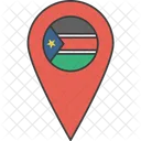 South Sudan African Icon