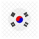 South Korea Country Flag Flag Icon