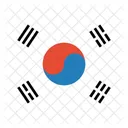 Korea South Flag Icon