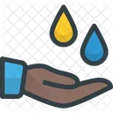 Spa Care Hand Icon