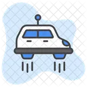 Space Car Space Astronomy Icon