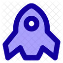 Spaceship Rocket Space Icon