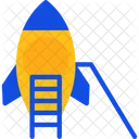 Spaceship Rocket Spacecraft Icon