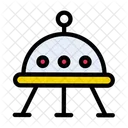 Spaceship Ufo Alienship Icon