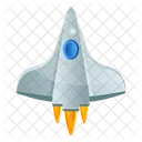 Rocket Projectile Spaceship Icon