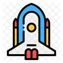 Spaceship Startup Miscellaneous Icon