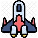 Spaceship Space Exploration Launch Icon