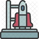 Spaceship Launch  Icon