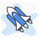 Spaceship Rocket Rocket Launch Icon