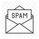 스팸 메일 이메일 아이콘