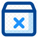 Box Cross Delete Icon