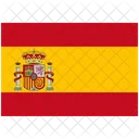 Flagge Land Spanien Symbol