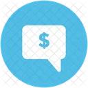 Speech Bubble Dollar Icon