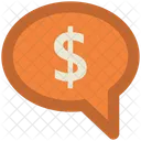 Speech Bubble Dollar Icon