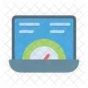 Speed Meter Laptop Icon