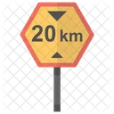 Speed Limit  Icon