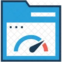 Internet Speed Speedometer Icon