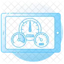 Speedometer Dashboard Gauge Icon