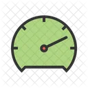 Speedometer Dashboard Indicator Icon