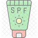 Spf Protection Lineal Color Icon Icon