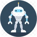 Spherical Robot Robotic Icon