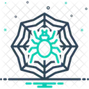 Spider Cobweb Prejudicial Icon