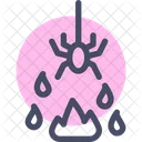 Spider Fire Evil Icon