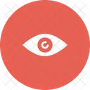 Spion Auge Geheimnis Symbol