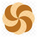 Spiral Cracker Cookie Icon