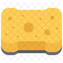 Sponge Clean Cleaning Icon