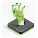 Spooky Hand Zombie Icon