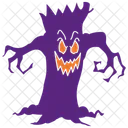 Spooky Tree Tree Halloween Icon